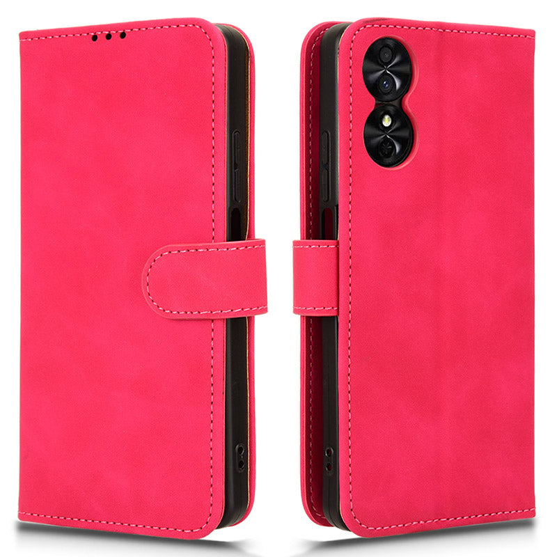 For TCL 50 SE Case PU Leather Folio Stand View Phone Cover Skin-touch For TCL 50 SE Case PU Leather Folio Stand View Phone Cover Skin-touch